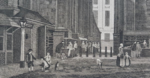 Amsterdam Nieuwezijds Voorburgwal Stadhuis - P Fouquet - 1783