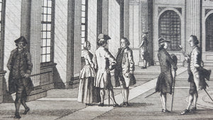 Amsterdam Koninklijk Paleis Burgerzaal - P Fouquet - 1783