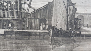 Amsterdam Zaagmolenpoort Lijnbaansgracht - P Fouquet - 1783