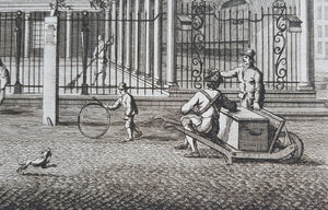 Amsterdam Korenbeurs Damrak - P Fouquet - 1783