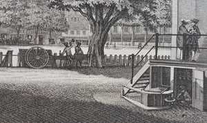 Amsterdam Rembrandtplein Botermarkt - P Fouquet - 1783