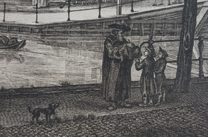 Amsterdam Raampoort - P Fouquet - 1783