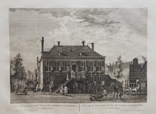 Load image in Gallery view, Amsterdam Nieuwezijds Herenlogement Haarlemmerstraat - P Fouquet - 1783