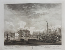 Afbeelding in Gallery-weergave laden, Amsterdam Nieuwe Stadsherberg in het IJ - P Fouquet - 1783
