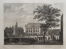 Afbeelding in Gallery-weergave laden, Amsterdam Leidseplein Gezicht op de schouwburg - P Fouquet - 1783