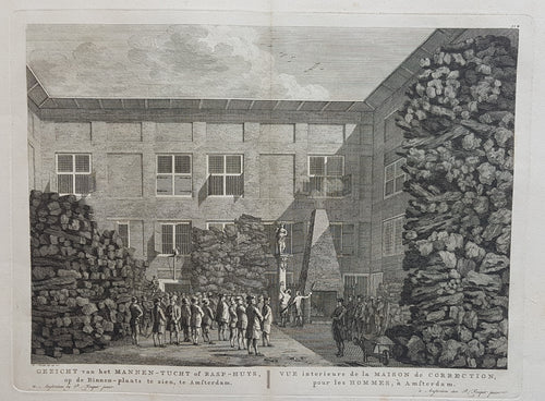 Amsterdam Heiligeweg Rasphuis - P Fouquet - 1783
