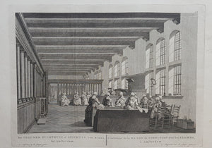Amsterdam Spinhuis Interieur - P Fouquet - 1783