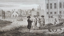 Afbeelding in Gallery-weergave laden, Amsterdam Roetersstraat Nieuwe werkhuis, gezien vanaf de Plantage - P Conradi &amp; V van der Plaats - 1788