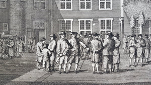 Amsterdam WIC West-Indisch Huis Binnenplaats - P Fouquet - 1783