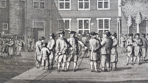 Amsterdam WIC West-Indisch Huis Binnenplaats - P Fouquet - 1783