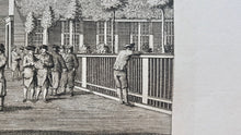 Afbeelding in Gallery-weergave laden, Amsterdam WIC West-Indisch Huis Binnenplaats - P Fouquet - 1783