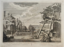 Afbeelding in Gallery-weergave laden, Amsterdam Kattenburg &#39;s Lands Zeemagazijn en scheepstimmerwerf - P Fouquet - 1783