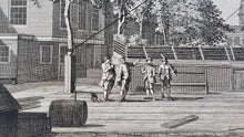 Afbeelding in Gallery-weergave laden, Amsterdam Kattenburg &#39;s Lands Zeemagazijn en scheepstimmerwerf - P Fouquet - 1783
