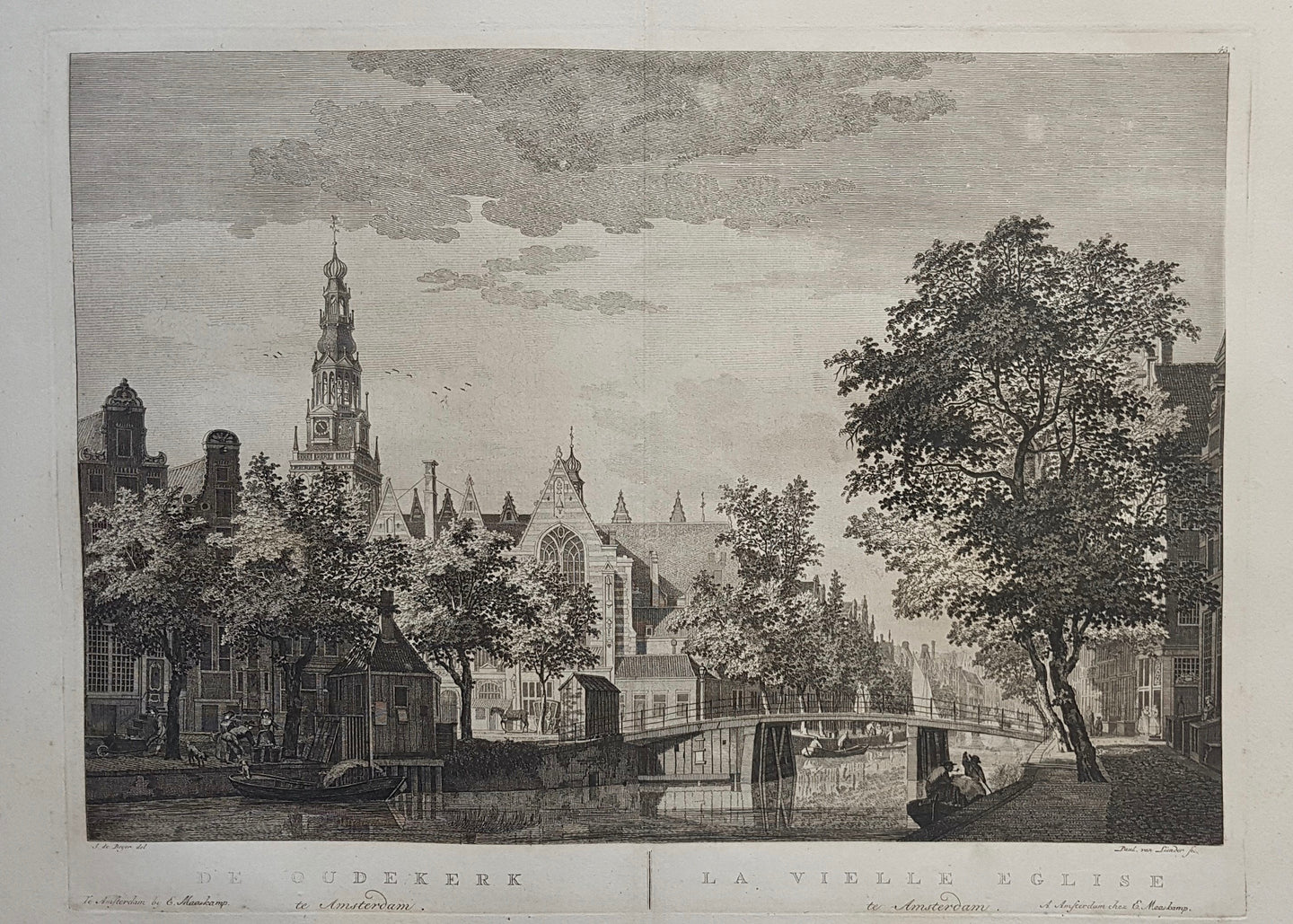 Amsterdam Oude kerk - P Fouquet / E Maaskamp - 1805