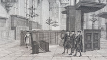 Load image in Gallery view, Amsterdam Nieuwezijds Kapel Interieur - P Fouquet - 1783