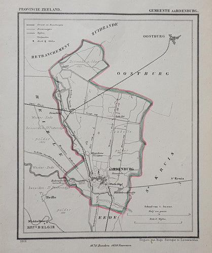 AARDENBURG - Kuijper / Suringar - 1866