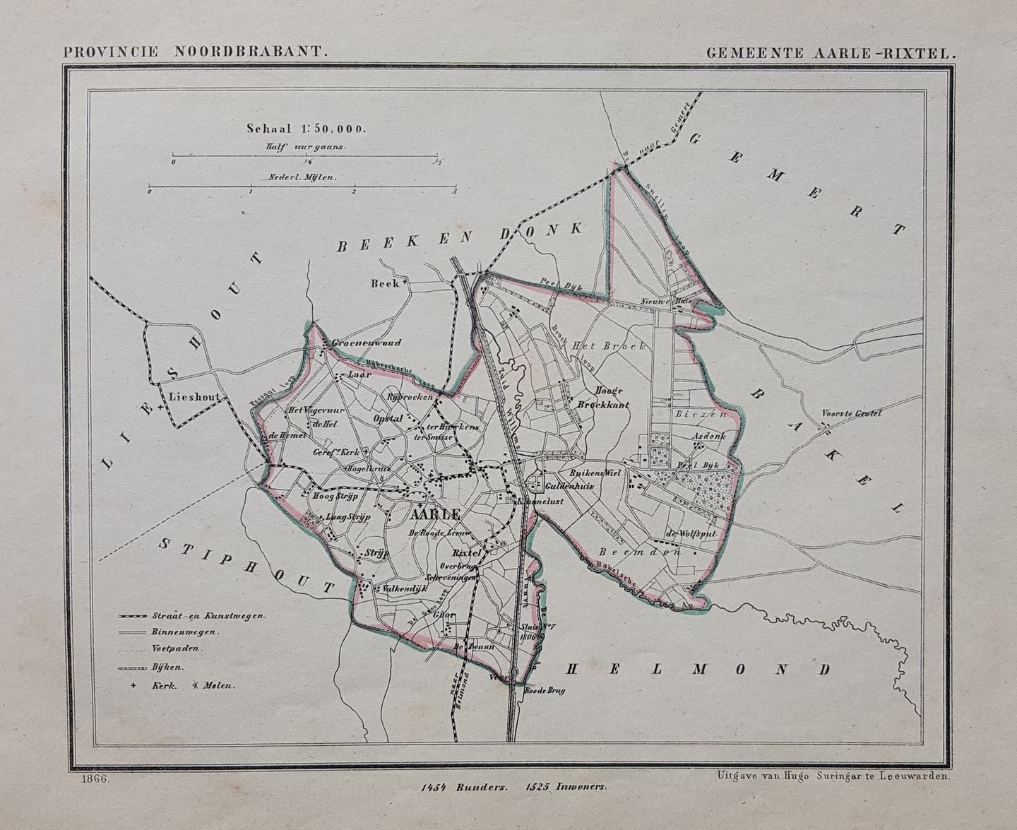 Aarle-Rixtel - J Kuijper / H Suringar, 1866 - 1866