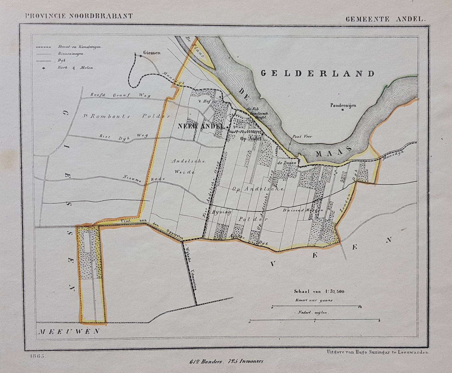 ANDEL - J Kuijper / H Suringar - 1865