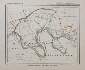 APPELTERN - Kuijper / Suringar - 1866