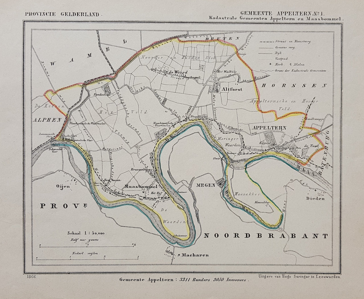 APPELTERN - Kuijper / Suringar - 1866