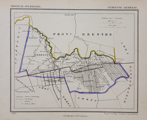 AVEREEST / DEDEMSVAART - Kuijper / Suringar - 1865