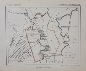 BAAMBRUGGE - Kuijper / Suringar - 1865