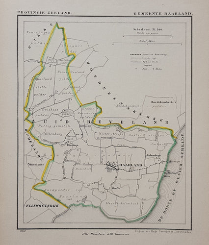 BAARLAND - Kuijper/Suringar - 1865