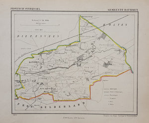 BATHMEN - Kuijper / Suringar - 1866