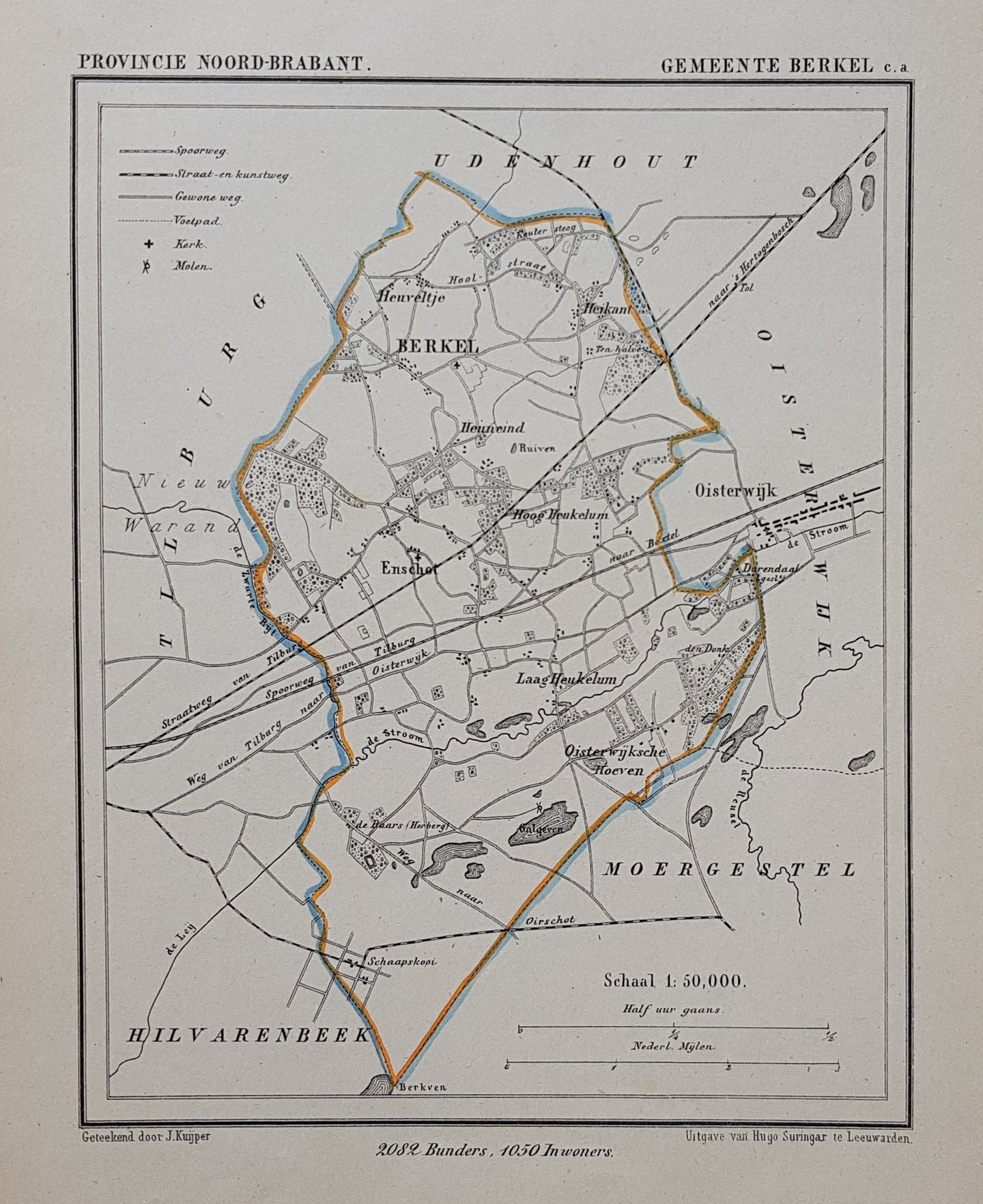 BERKEL - J Kuijper / H Suringar - ca. 1867