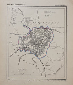 Breda (gemeente) - J Kuijper / H Suringar - 1866