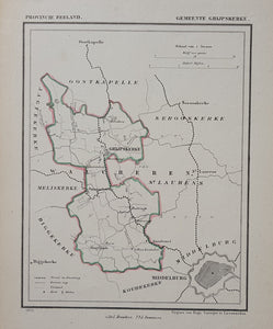 GRIJPSKERKE - Kuijper / Suringar - 1866