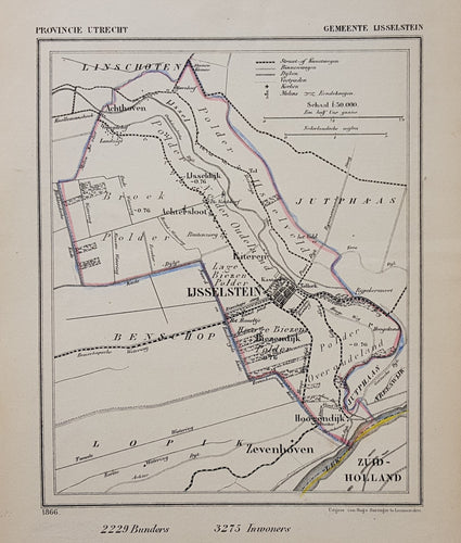 IJSSELSTEIN - Kuijper/Suringar - 1867