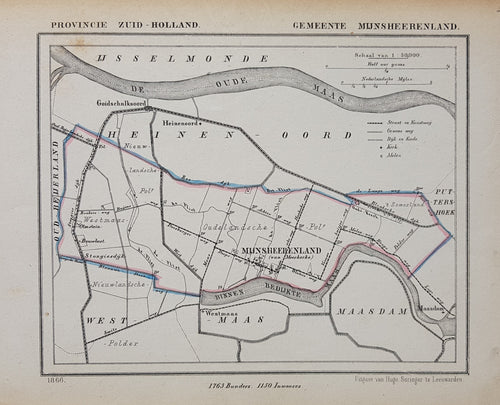 MIJNSHERENLAND - Kuijper / Suringar - 1866