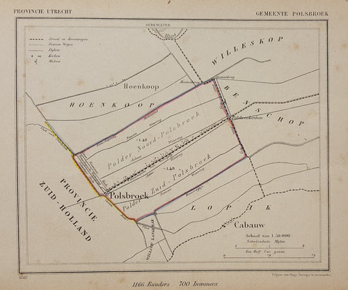 POLSBROEK - Kuijper/Suringar - 1867