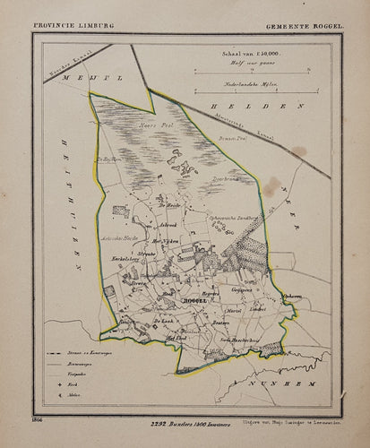 ROGGEL - Kuijper / Suringar - 1866
