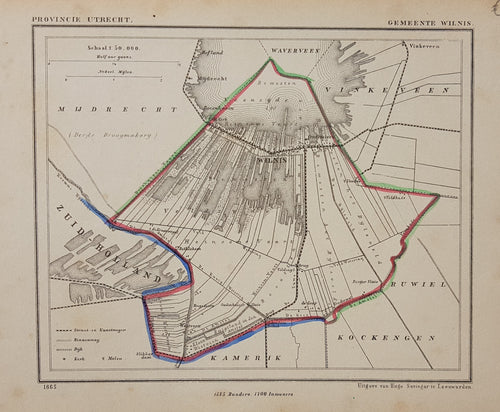 WILNIS - Kuijper / Suringar - 1865