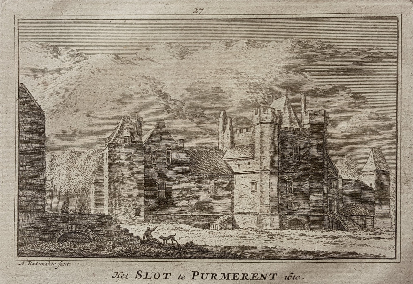 PURMEREND Slot - A Rademaker - 1725