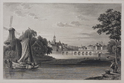 AMSTERDAM Leidsepoort - JL Terwen / GB van Goor - 1858