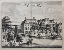 Afbeelding in Gallery-weergave laden, AMSTERDAM Oude zyds huys sitten huys - C Commelin - 1693