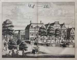 AMSTERDAM Oude zyds huys sitten huys - C Commelin - 1693