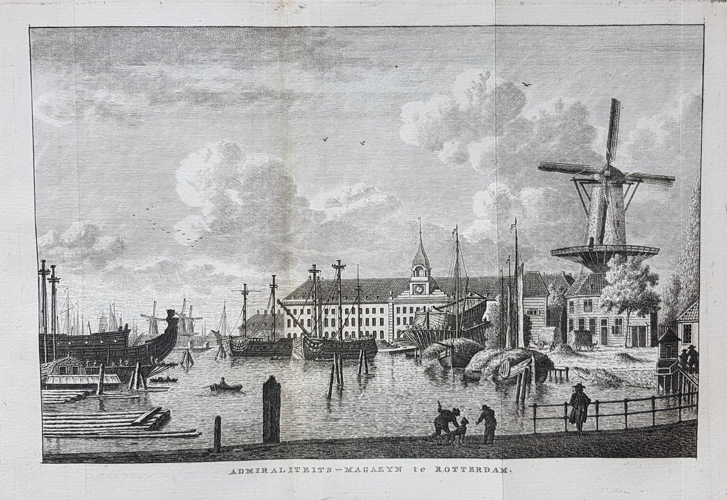 Rotterdam Admiraliteitsmagazijn - KF Bendorp - 1793