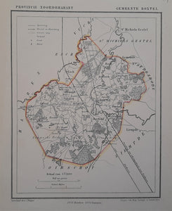 Boxtel (gemeente) - J Kuijper / H Suringar - 1869