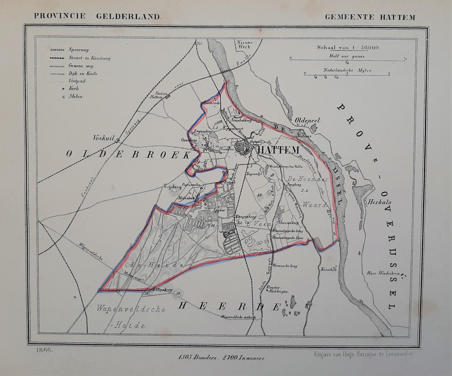 HATTEM - J Kuijper / H Suringar - 1866