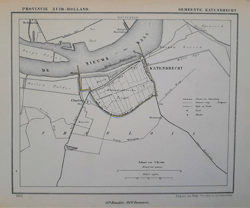 KATENDRECHT (Rotterdam) - J Kuijper / H Suringar - 1865