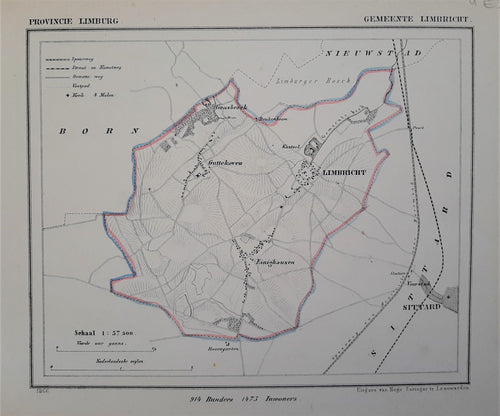 LIMBRICHT - Kuijper / Suringar - 1866