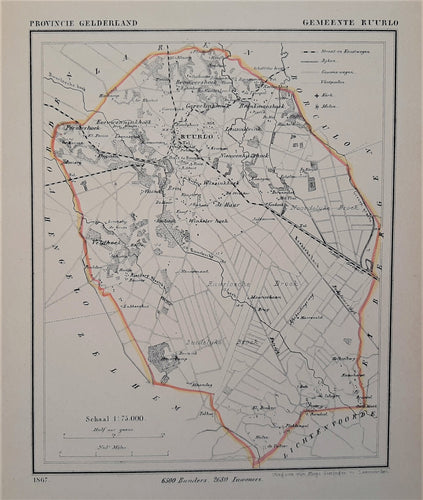 RUURLO - Kuijper / Suringar - 1867