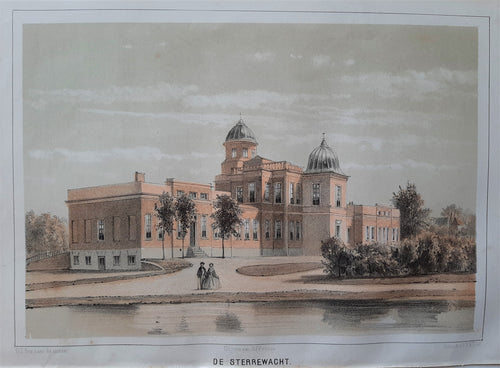 Leiden Oude Sterrewacht - GJ Bos / PWM Trap / DJ Couvée - ca 1859