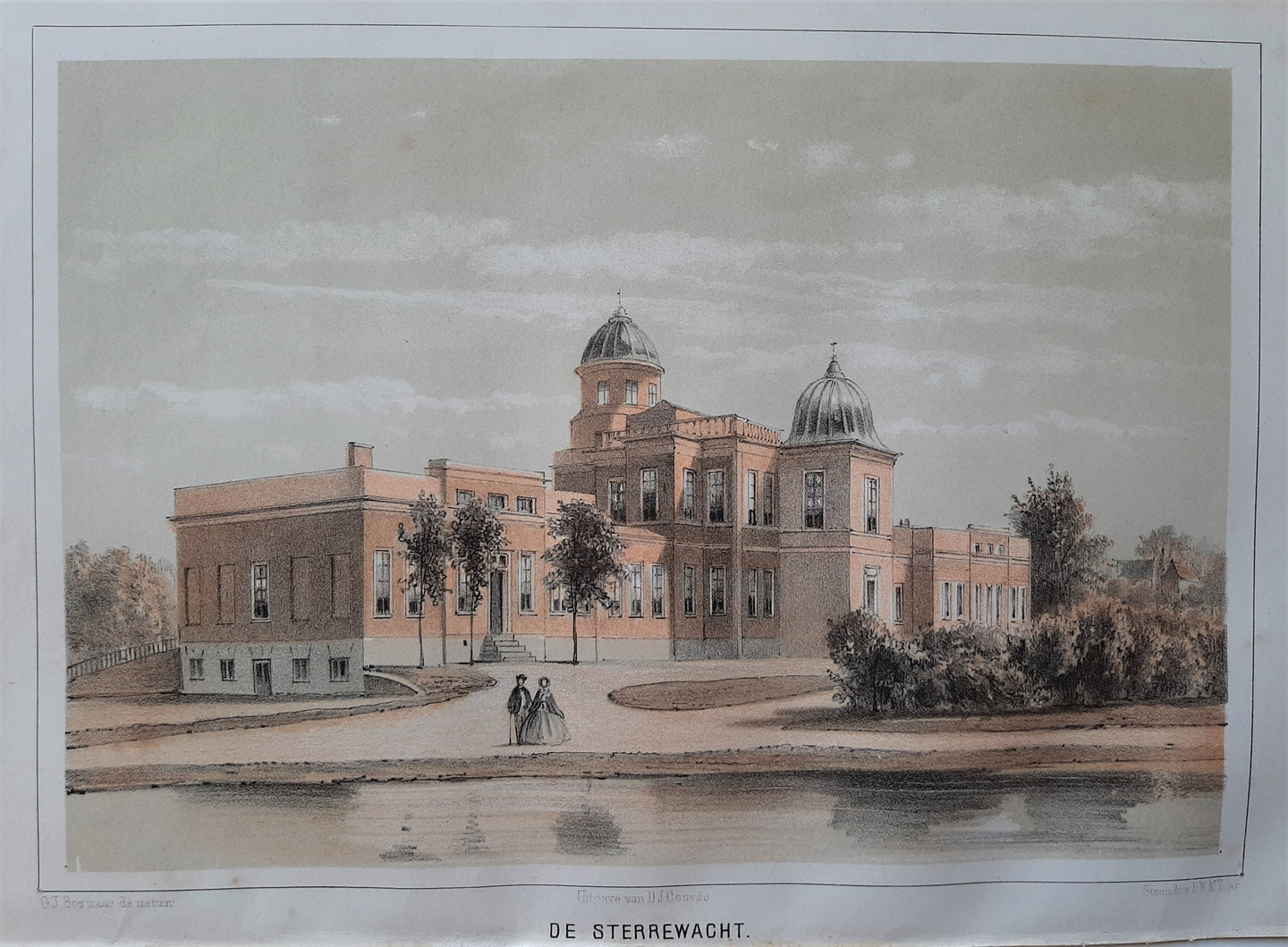 Leiden Oude Sterrewacht - GJ Bos / PWM Trap / DJ Couvée - ca 1859