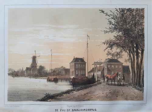 Leiden Spanjaardsbrug - GJ Bos / PWM Trap / DJ Couvée - ca 1859