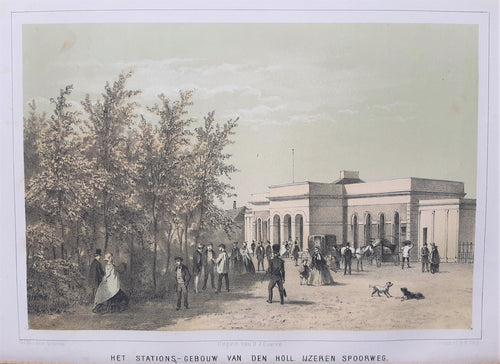Leiden Centraal Station - GJ Bos / PWM Trap / DJ Couvée - ca 1859